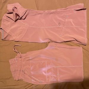 scrubstar scrub small set in pink.